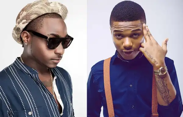 Davido unfollows Wizkid on Instagram, after a fan notified him of Wizkid not following him